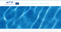 Desktop Screenshot of mtp-piscines.com